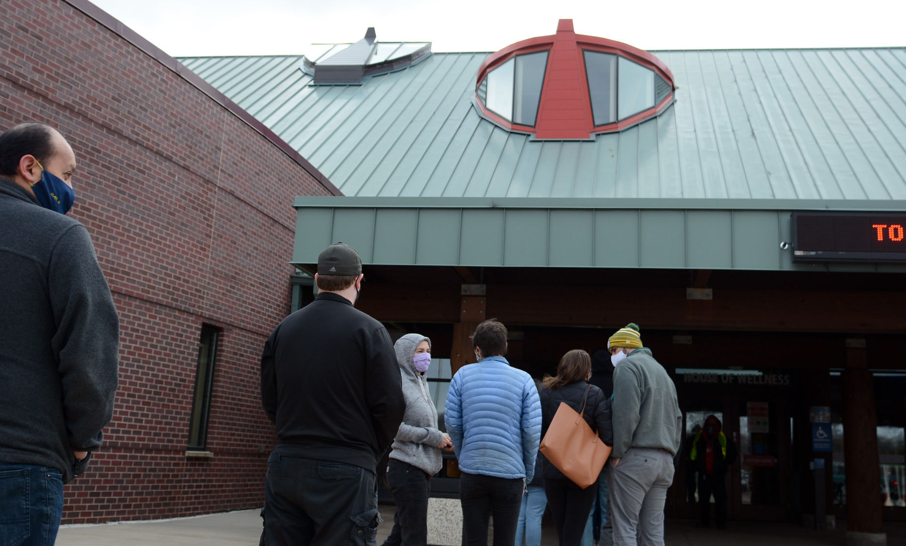 Baraboo community vaccination clinic, March 31